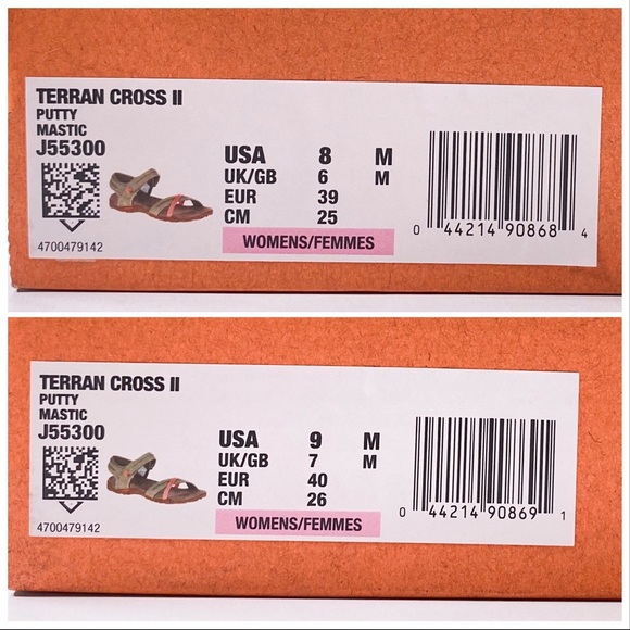 ⛔️ SOLD ⛔️ 
NIB Merrell Terran Cross II Travel Sport Sandal - Picture 9 of 9